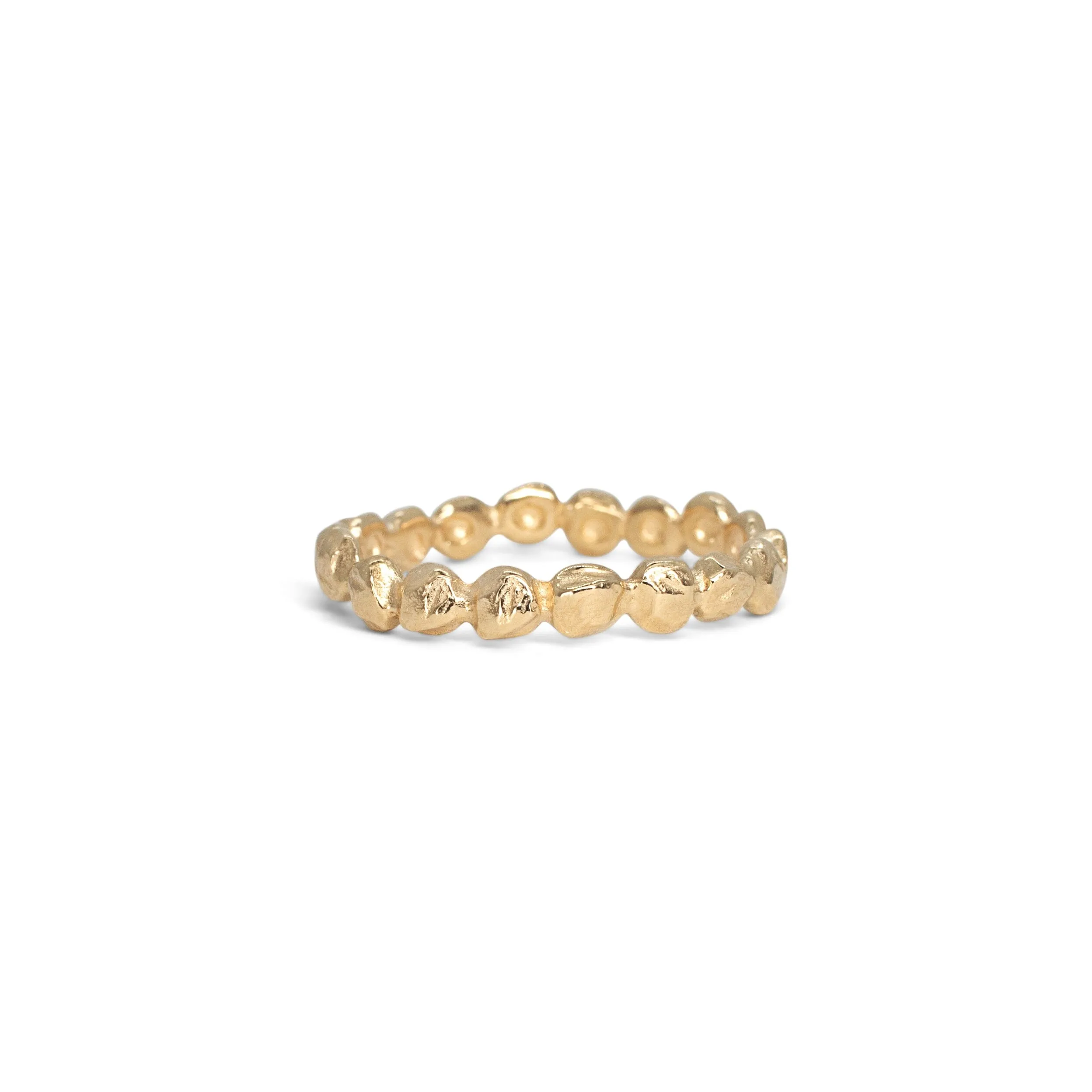 18K Dot Eternity Band