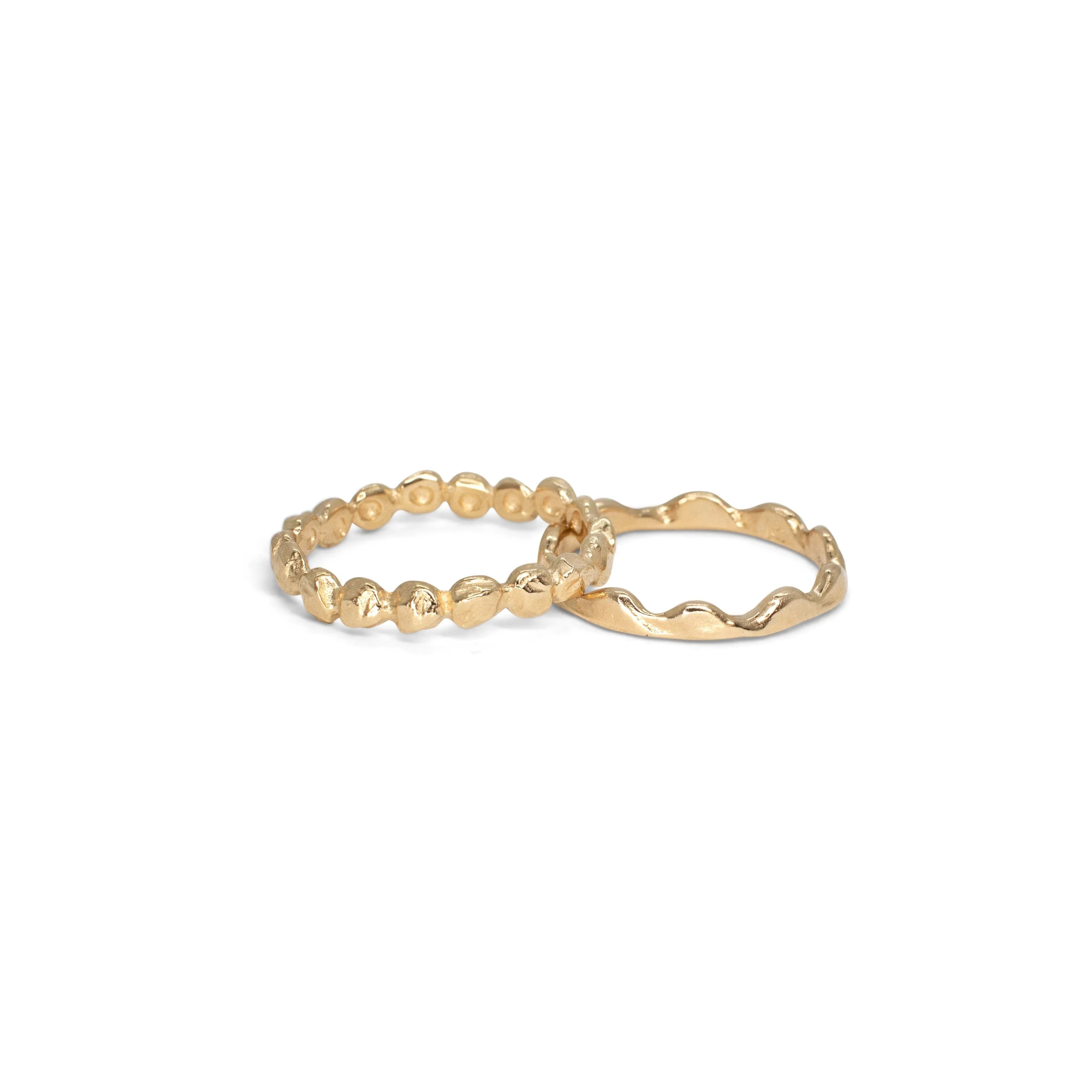 18K Dot Eternity Band