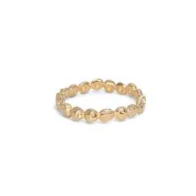 18K Dot Eternity Band