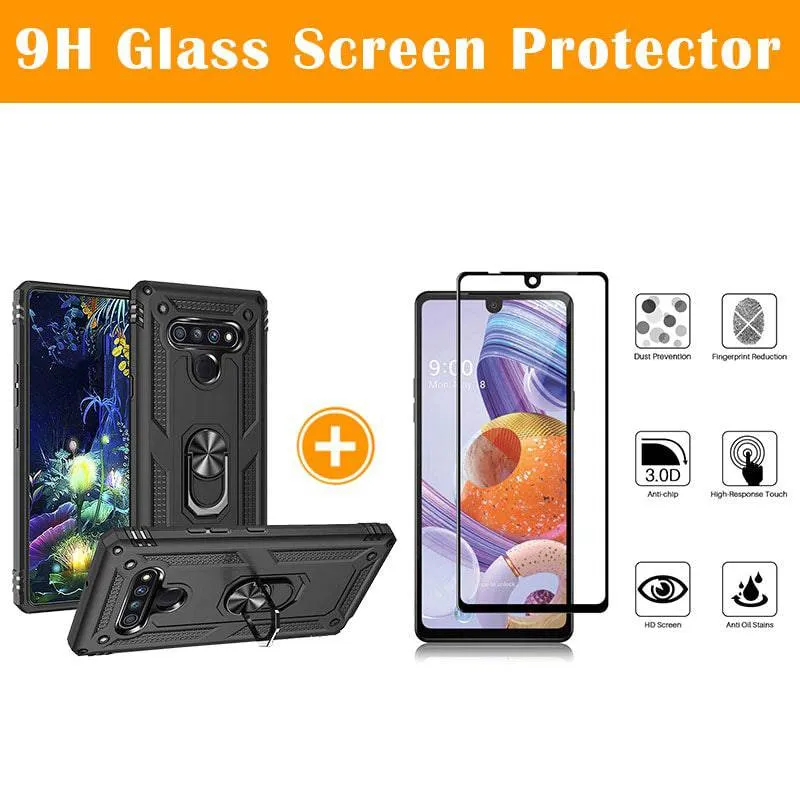 2021 New Luxury Armor Ring Bracket Phone case For LG Stylo6-Fast Delivery