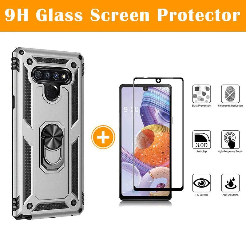 2021 New Luxury Armor Ring Bracket Phone case For LG Stylo6-Fast Delivery