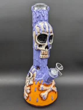 3D Poison Water Skull Beaker Bong