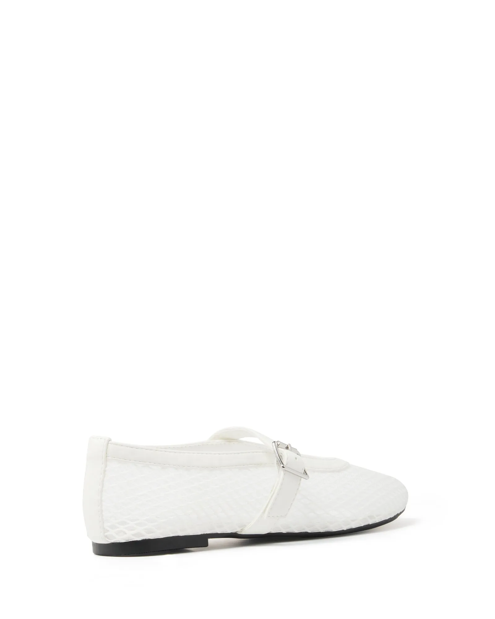 Addie Ballet Flat White