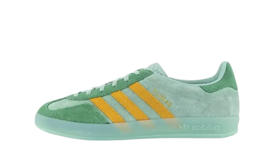 adidas Gazelle Indoor Hazy Green Crew Yellow (W)