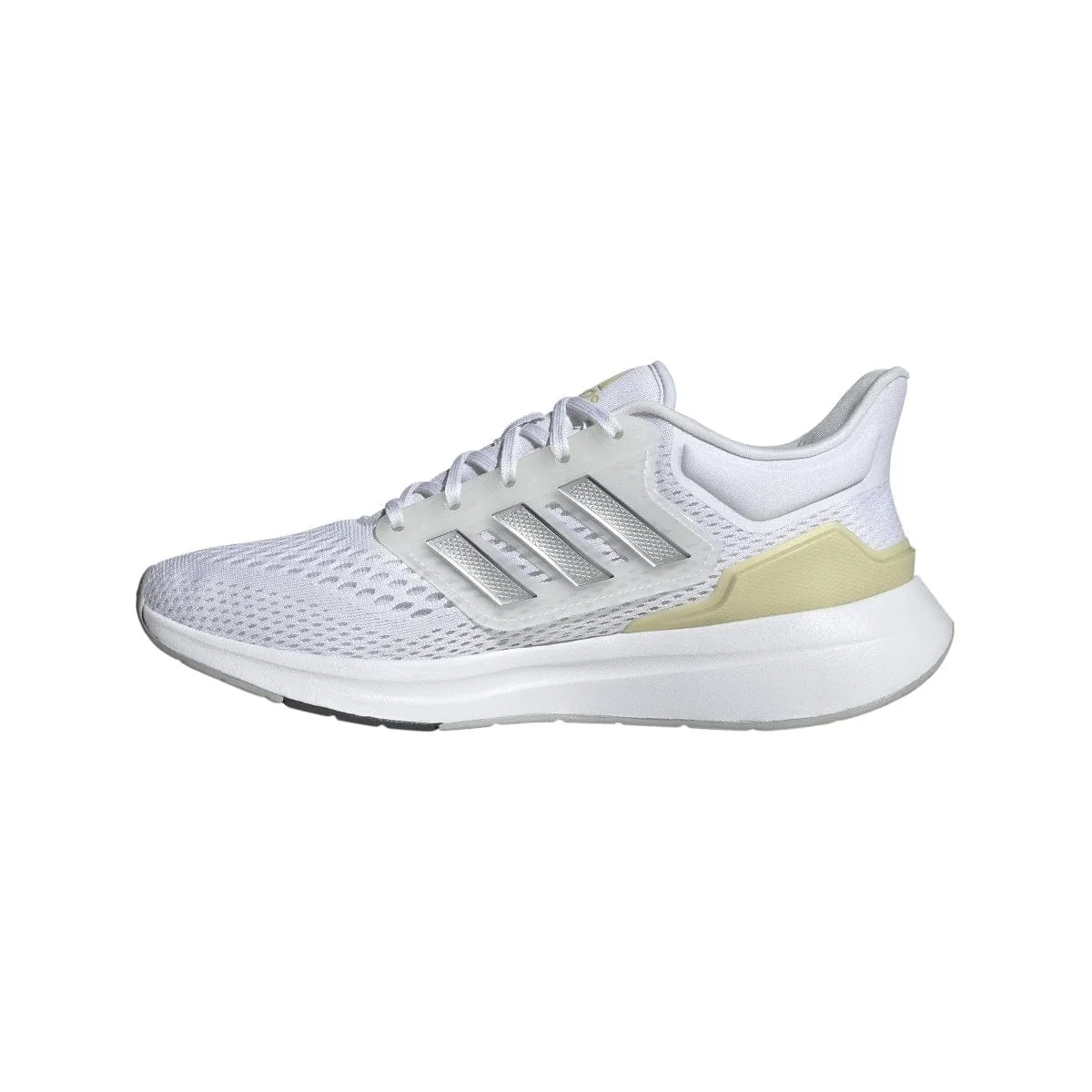 ADIDAS WOMEN'S EQ21 WHITE RUNNING SHOE