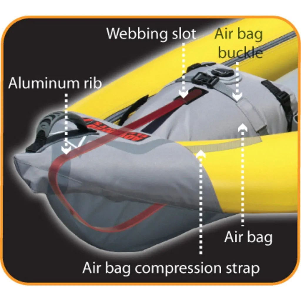 Advanced Elements StraitEdge Kayak | Yellow/Gray