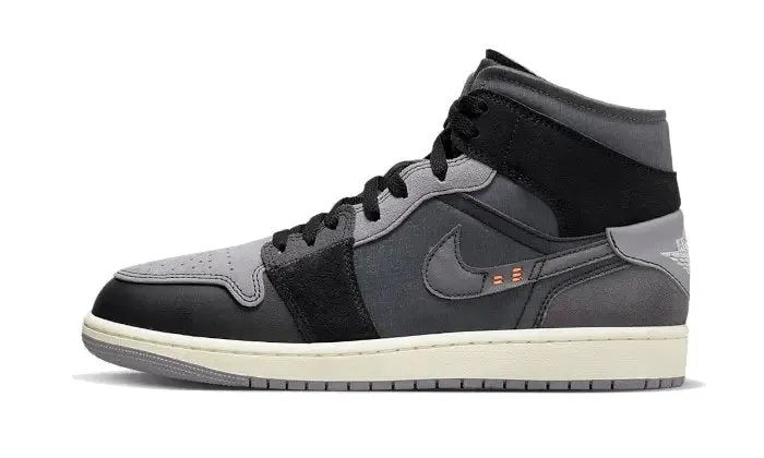 Air Jordan 1 Mid Inside Out Black