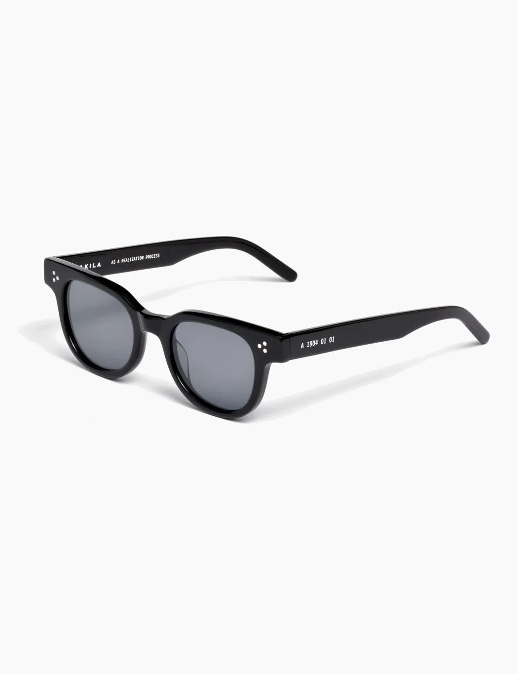 Akila Legacy Sunglasses - Black/Black Lens