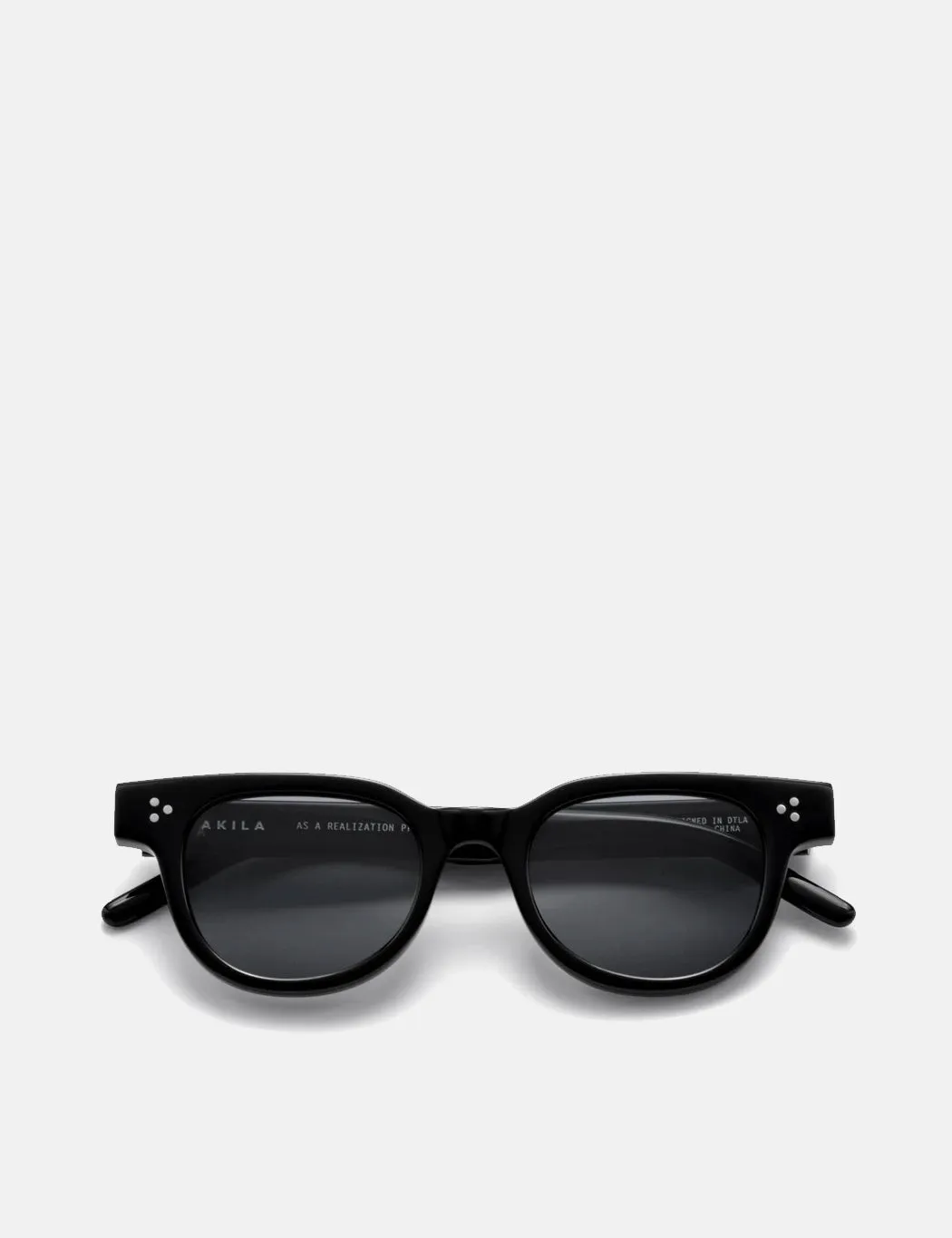 Akila Legacy Sunglasses - Black/Black Lens