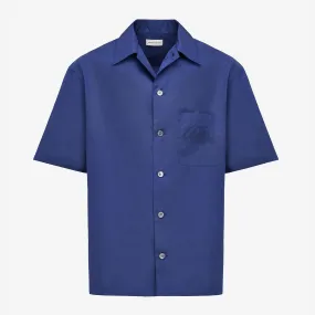 Alexander McQueen Seal Logo Bowling Shirt