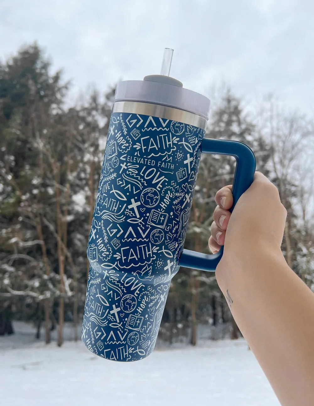 Allover Print 30 oz Tumbler