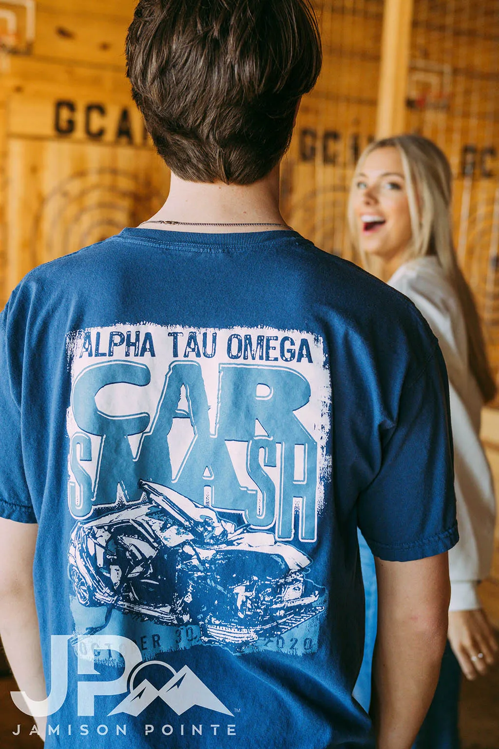 Alpha Tau Omega Car Smash Social Tee