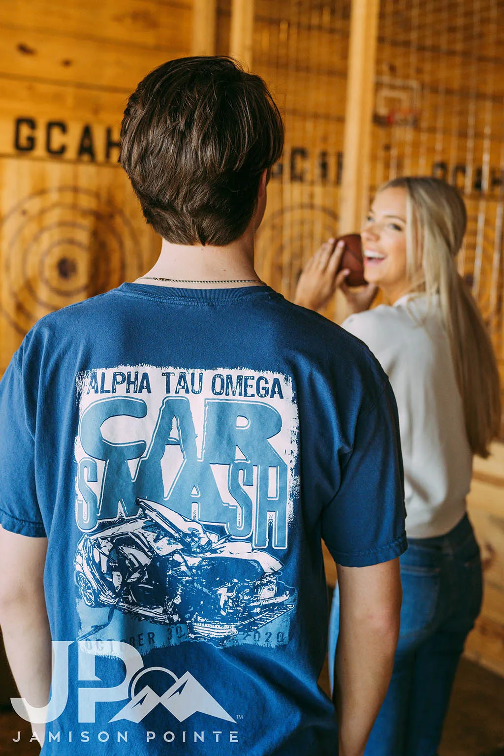 Alpha Tau Omega Car Smash Social Tee