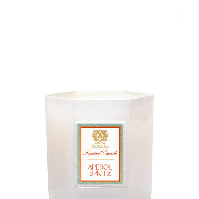 Antica Farmacista Hexagonal Candle 9oz  - Aperol Spritz