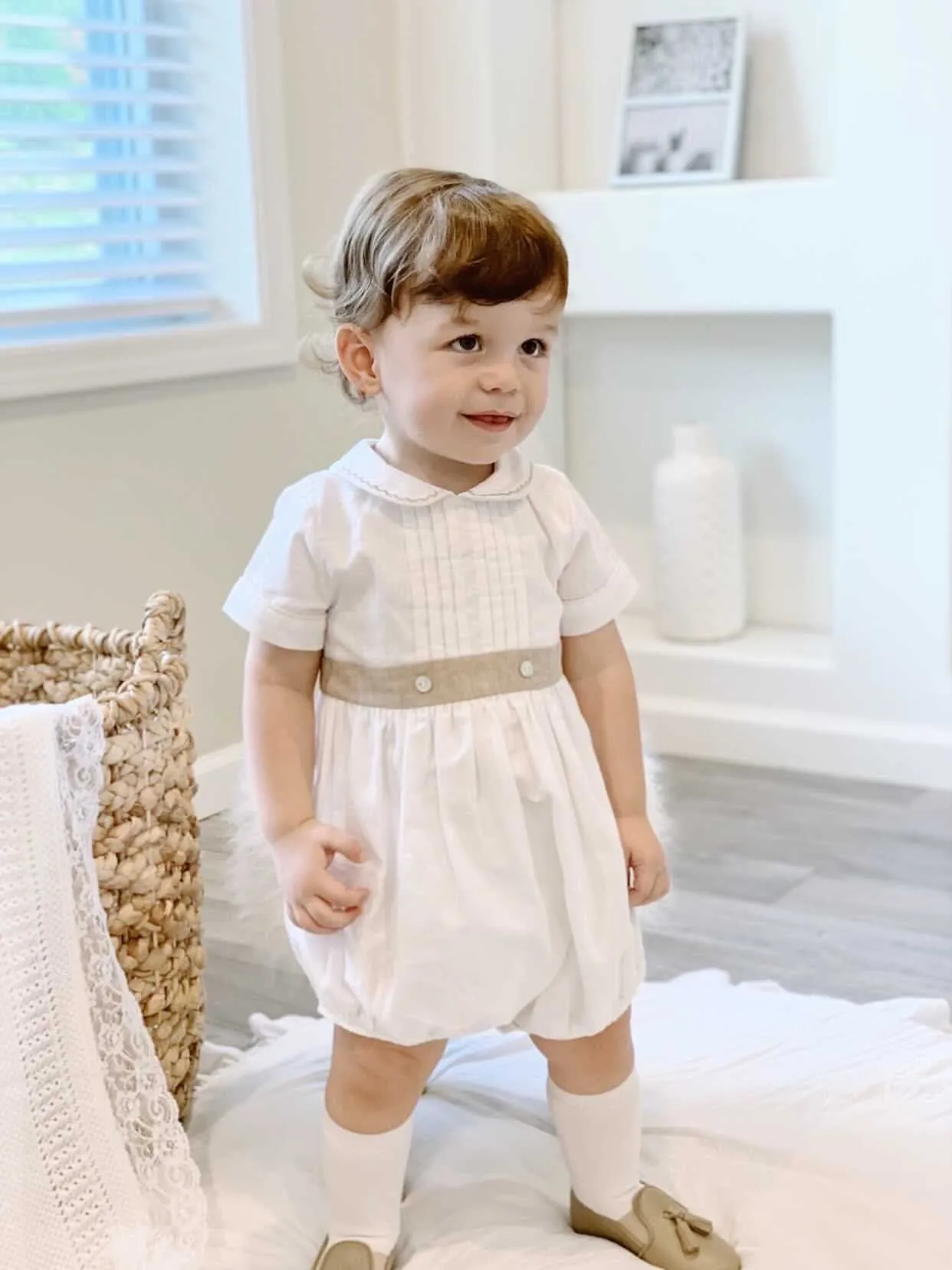 Ashton Linen Romper