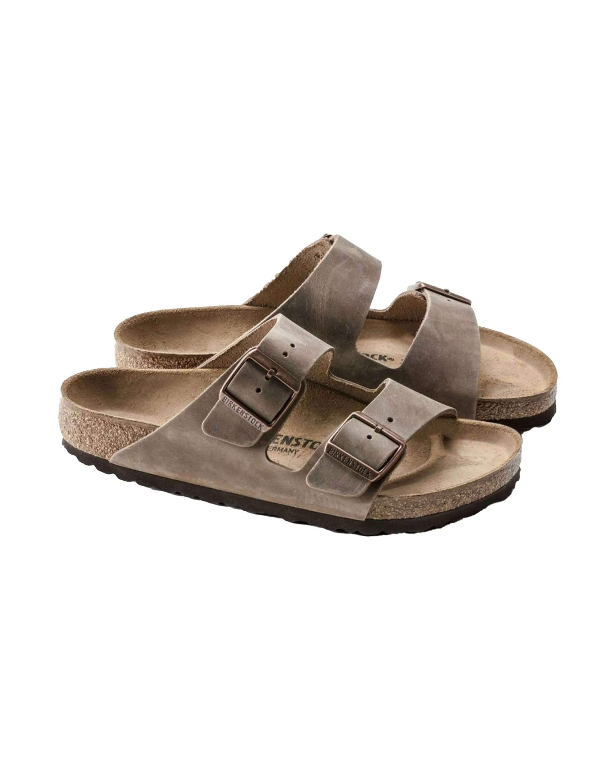 Birkenstock Arizona Tabacco Brown Oleata Calzata Stretta