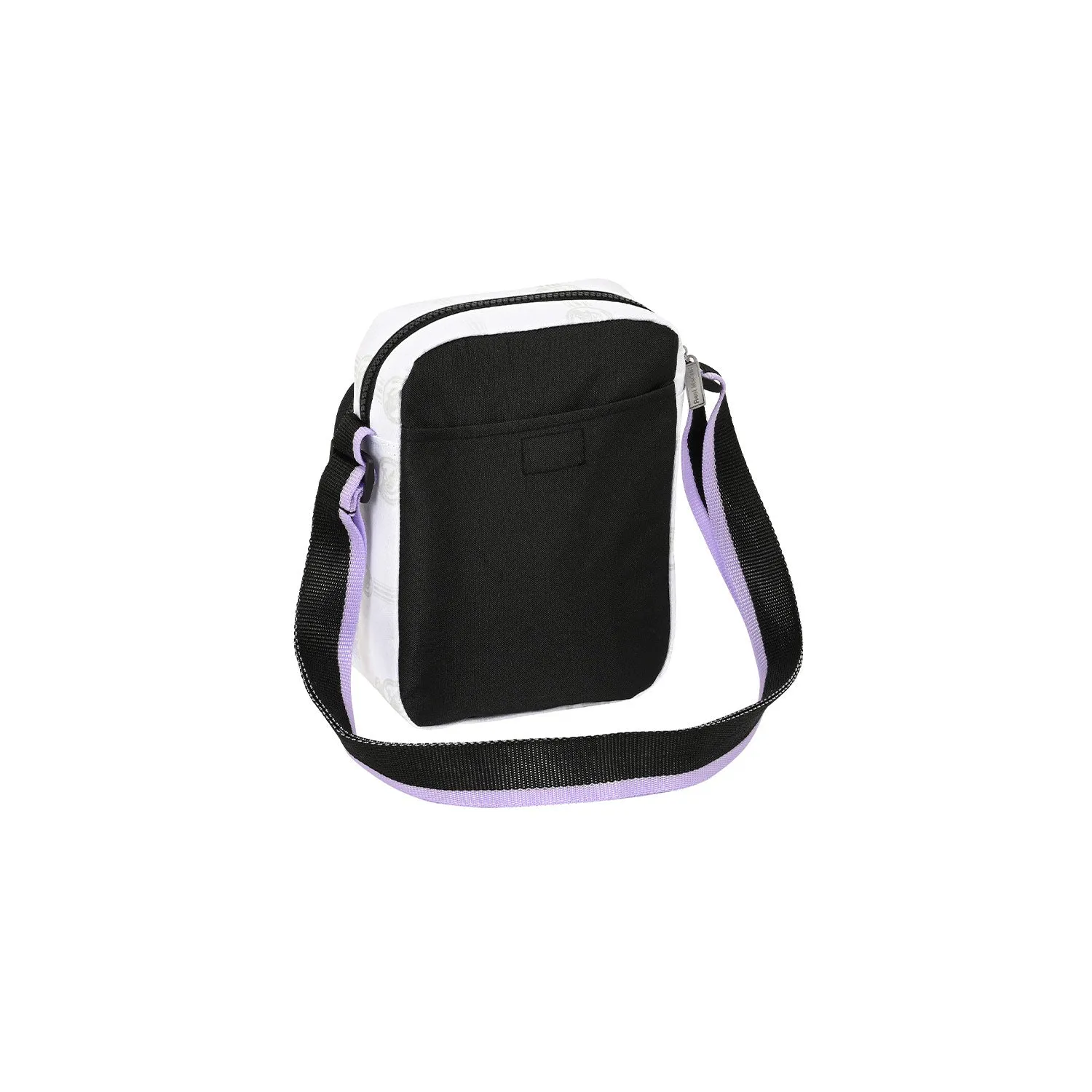 Bolso Cruzado Madridista Blanco Morado