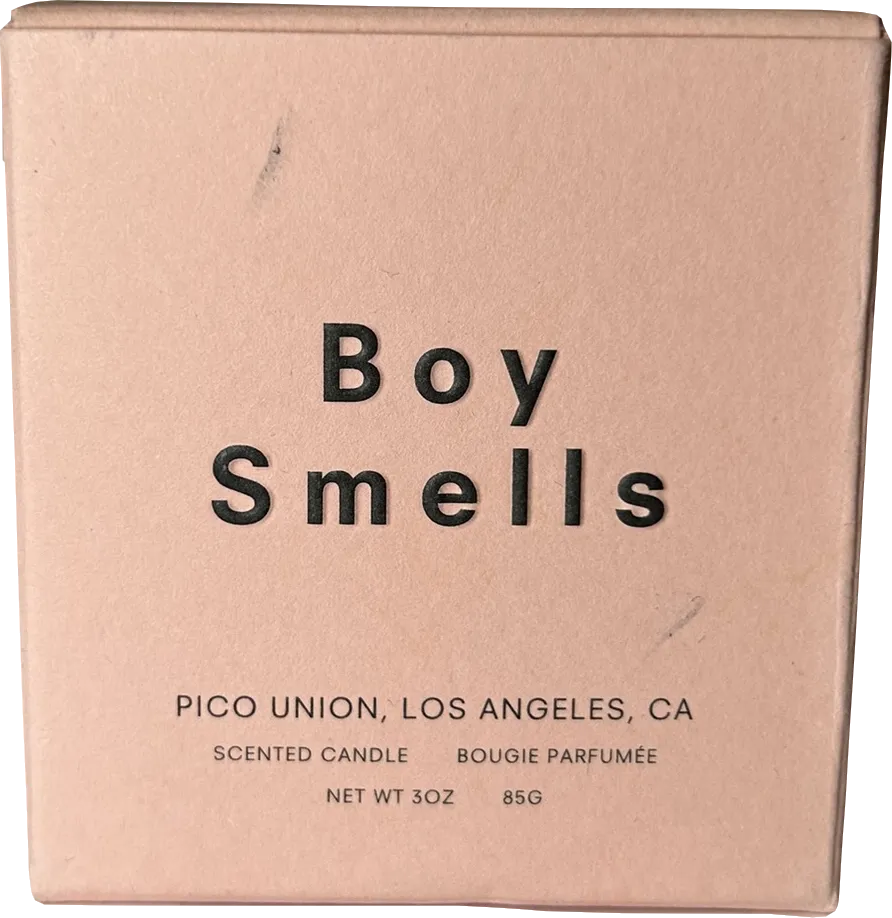 Boy Smells Black Scented Candle 85g