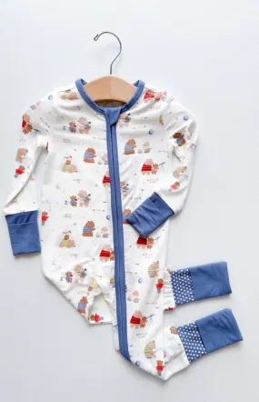 Camping Bear Adventure Romper