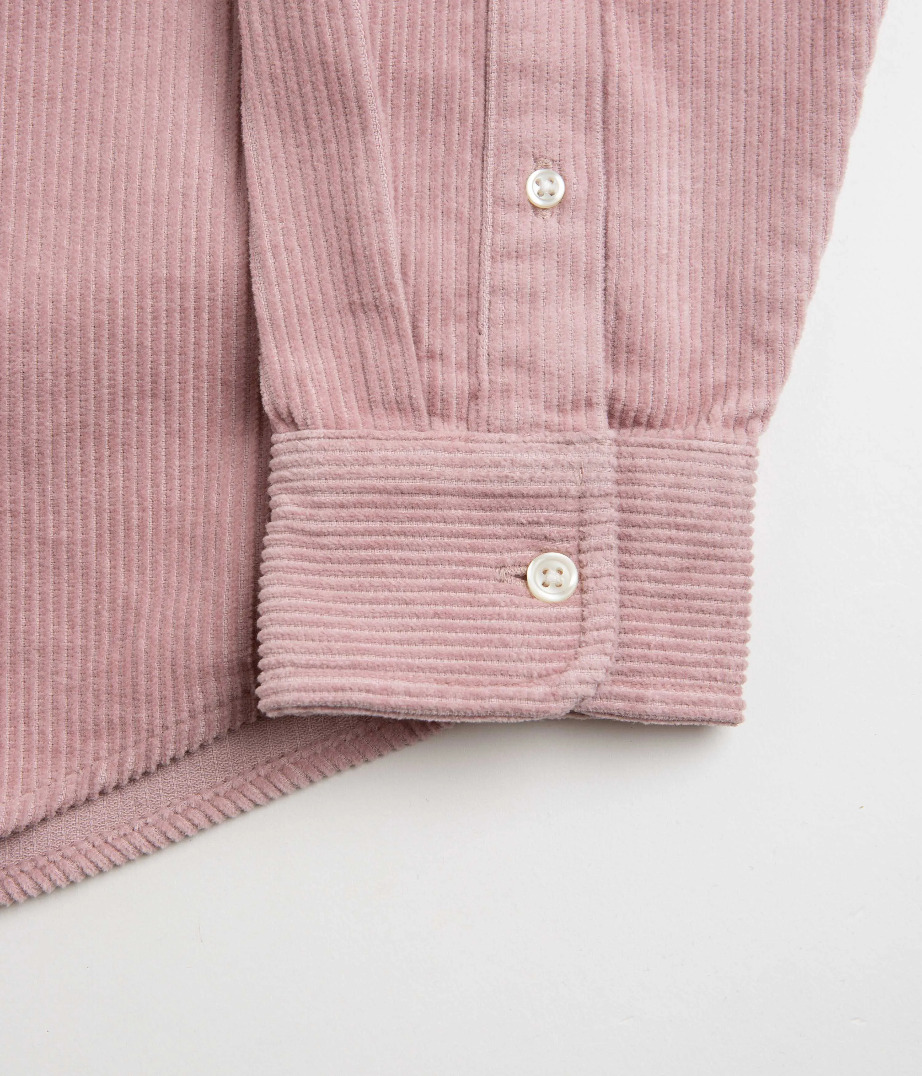 Carhartt Madison Cord Shirt - Glassy Pink / Black