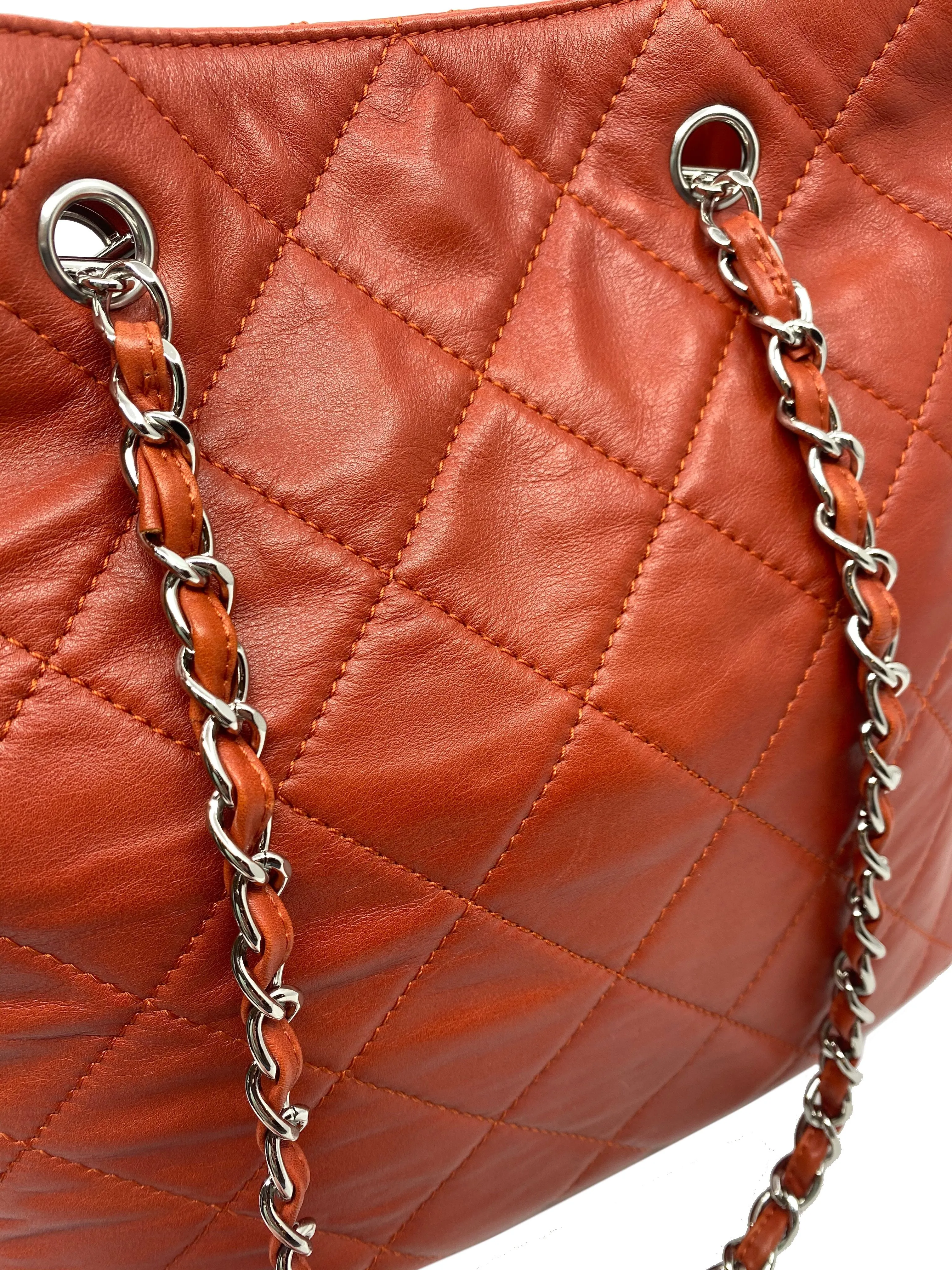 Chanel Vintage Lambskin Quilted Shoulder Bag