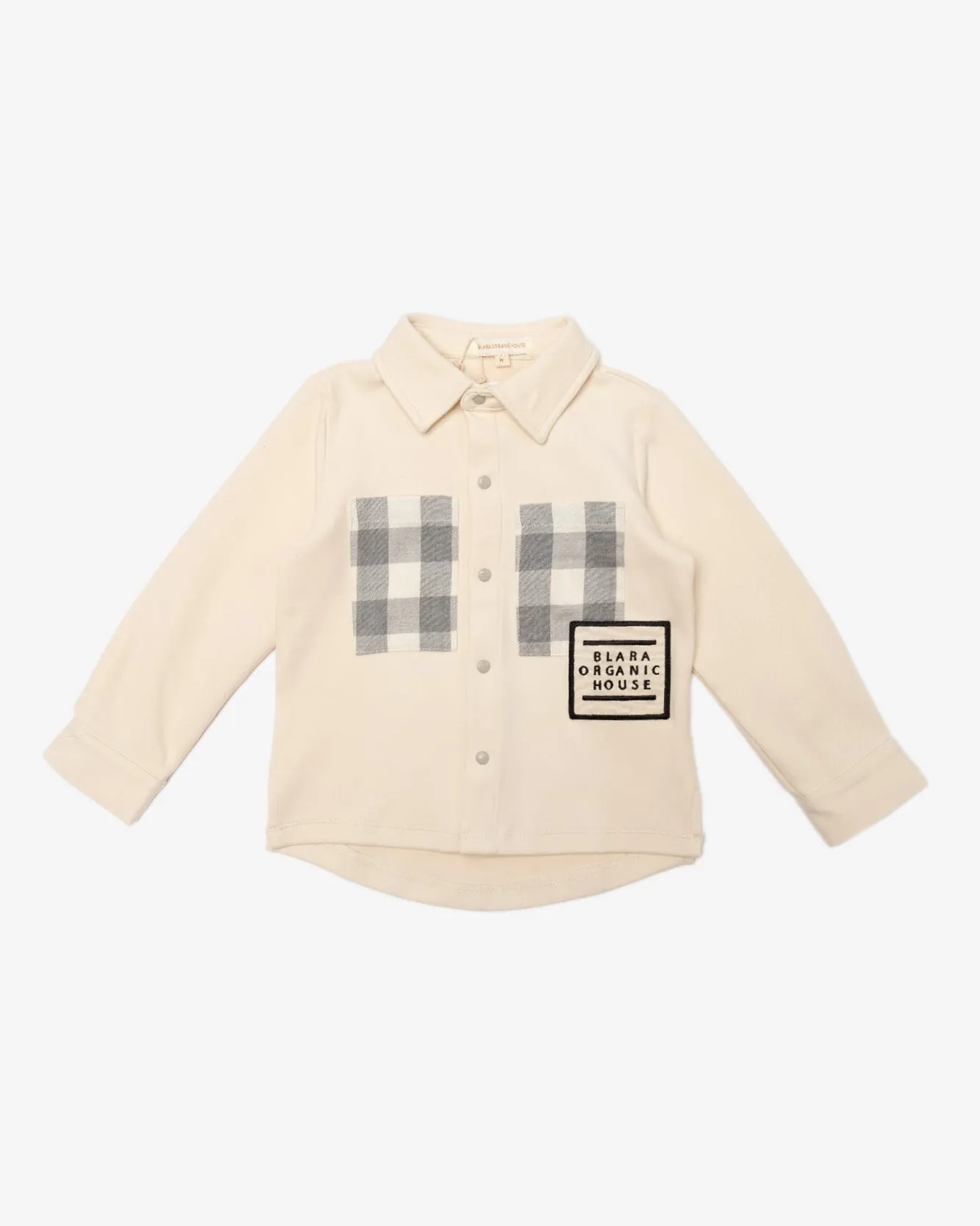 Check Patch Shirt