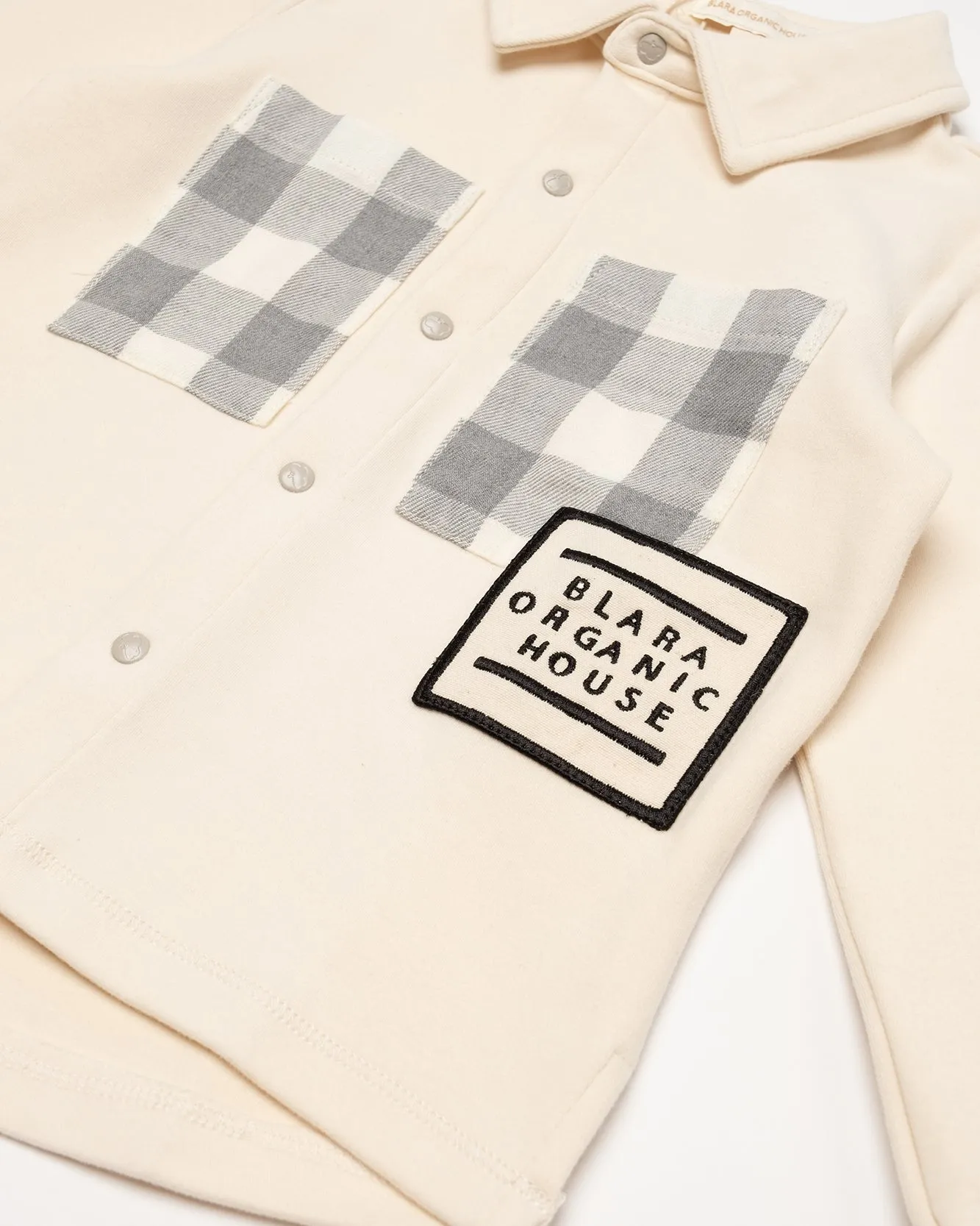 Check Patch Shirt