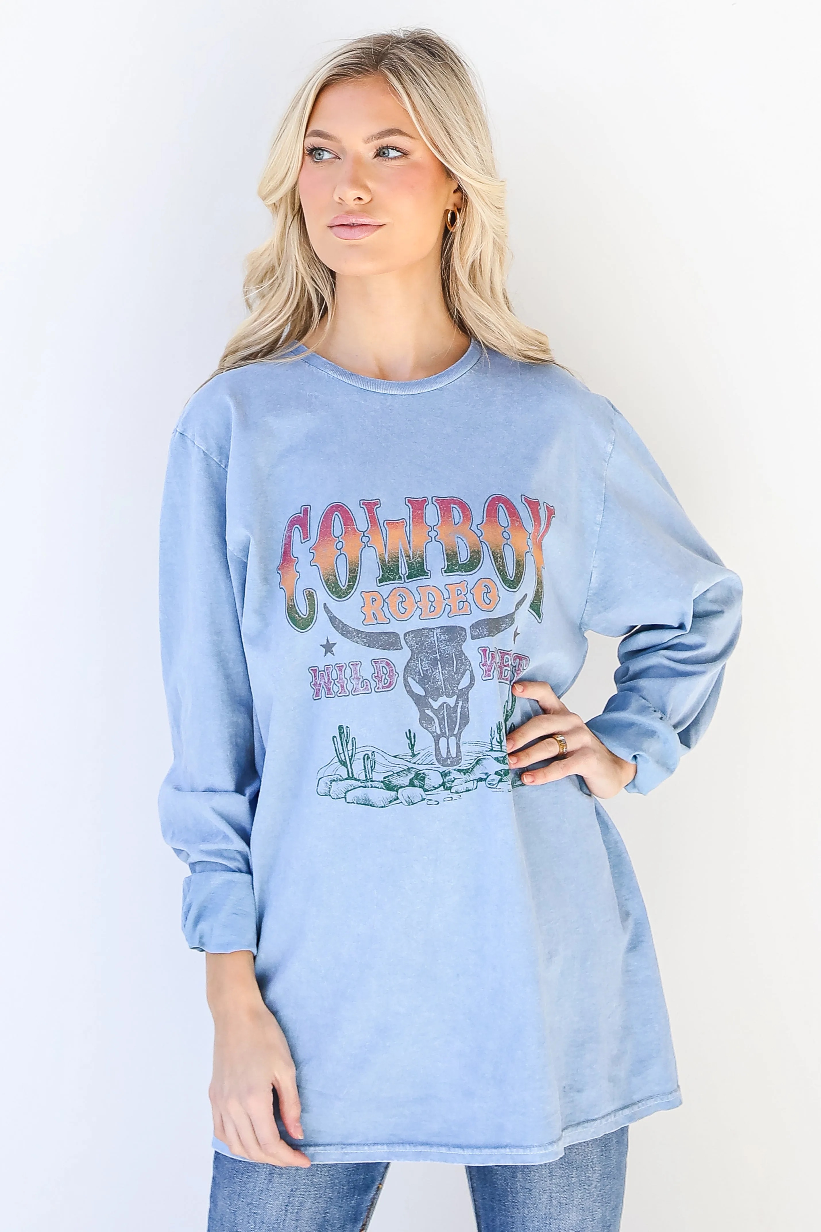 Cowboy Rodeo Long Sleeve Tee