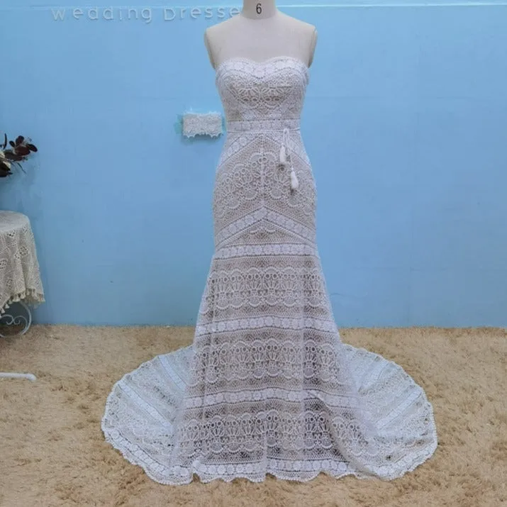 Crochet Allure Wedding Dress