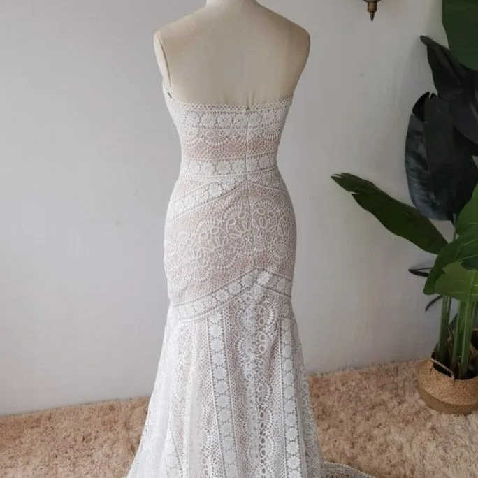 Crochet Allure Wedding Dress