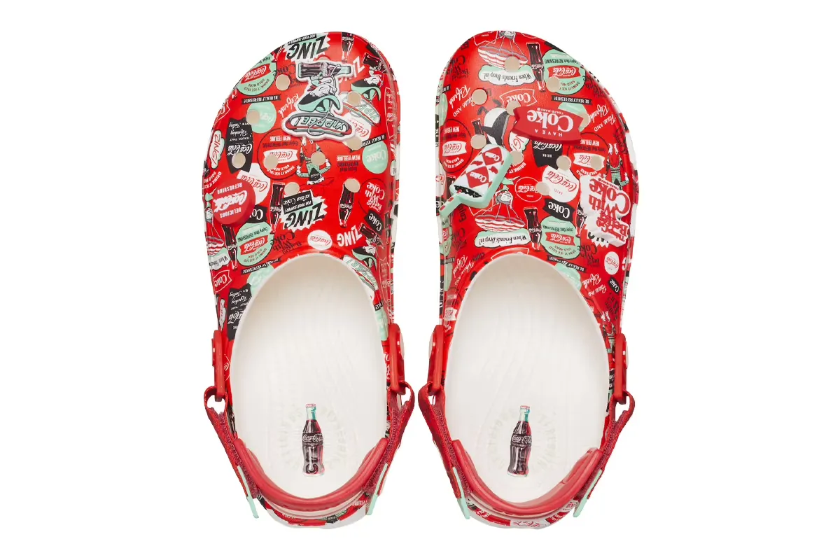 CROCS ALL-TERRAIN CLOG COCA COLA RED