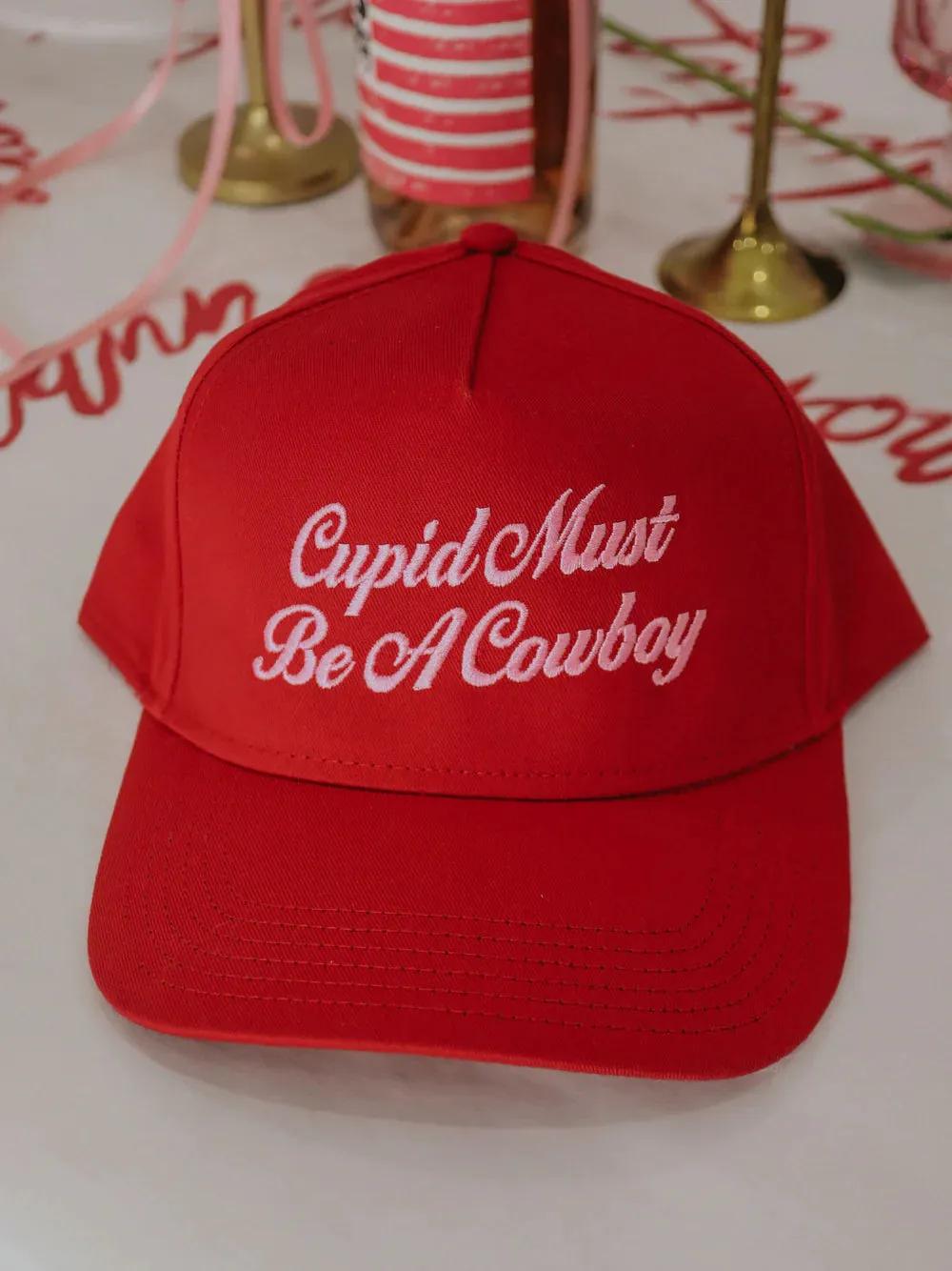 CUPID MUST BE A COWBOY CAP