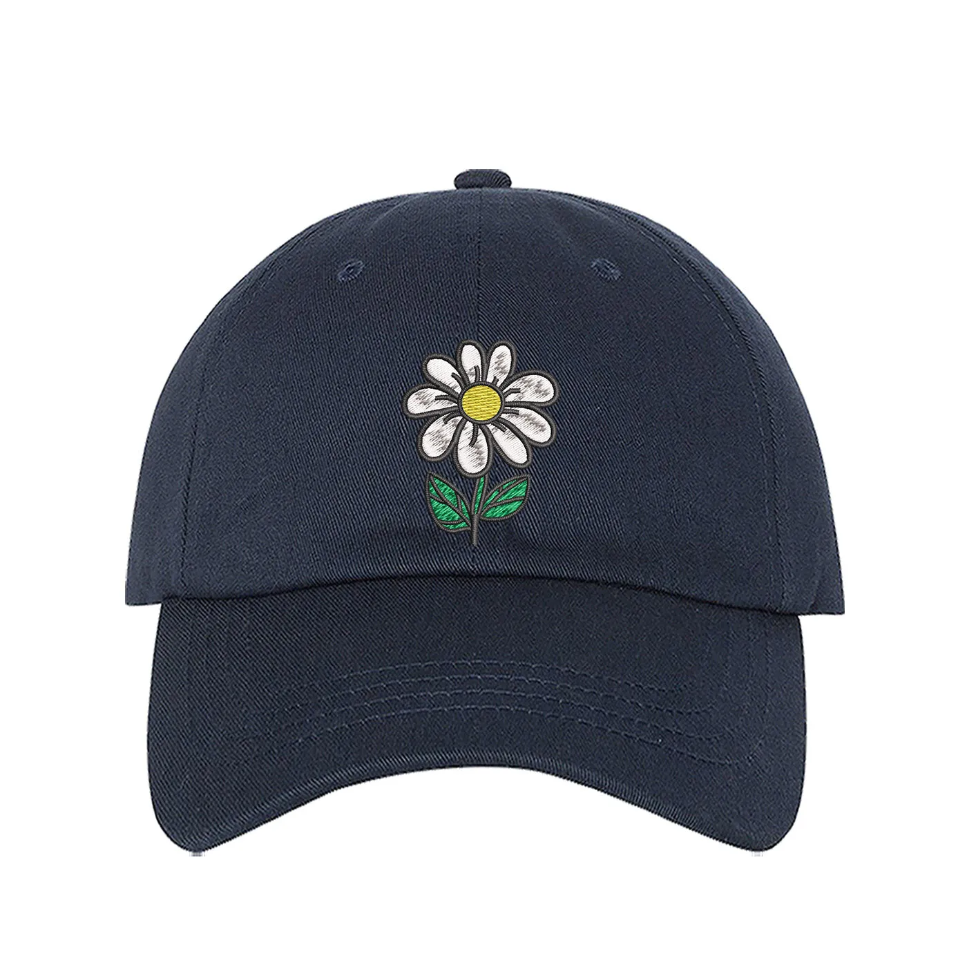 Daisy Flower Baseball Hat - Spring Flower Baseball Cap