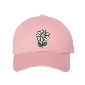 Daisy Flower Baseball Hat - Spring Flower Baseball Cap