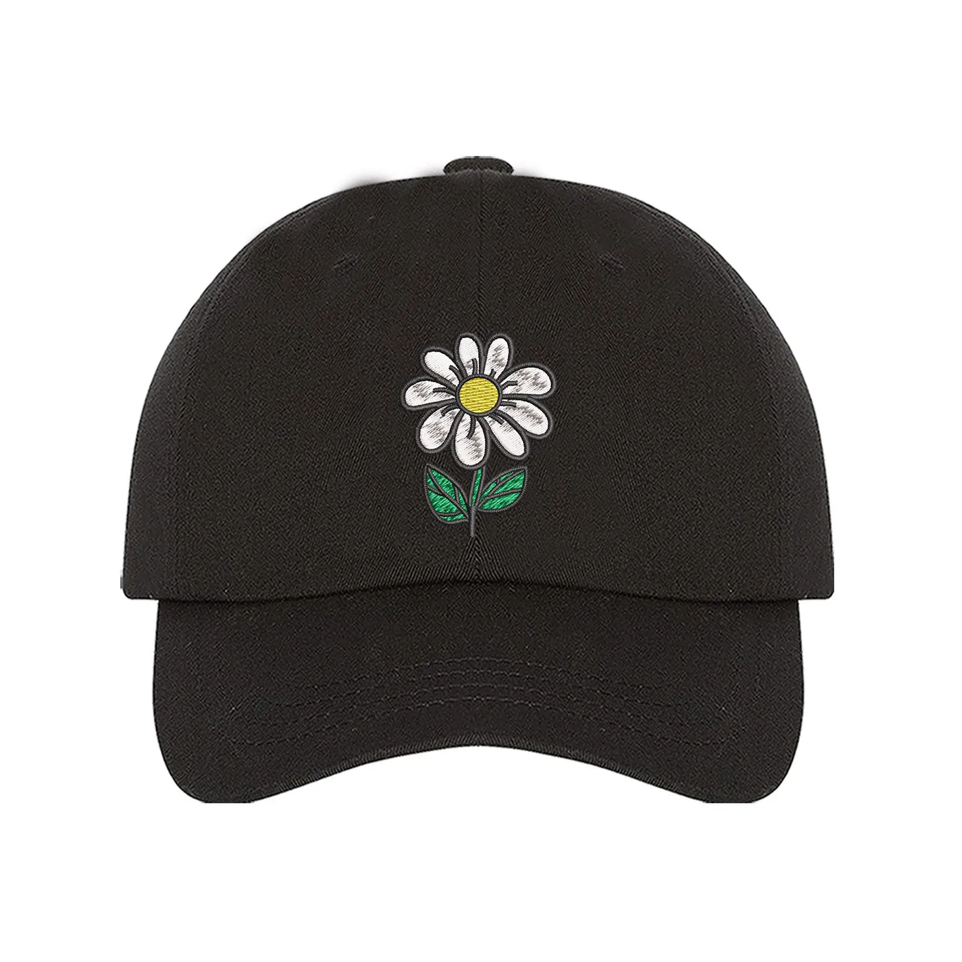 Daisy Flower Baseball Hat - Spring Flower Baseball Cap