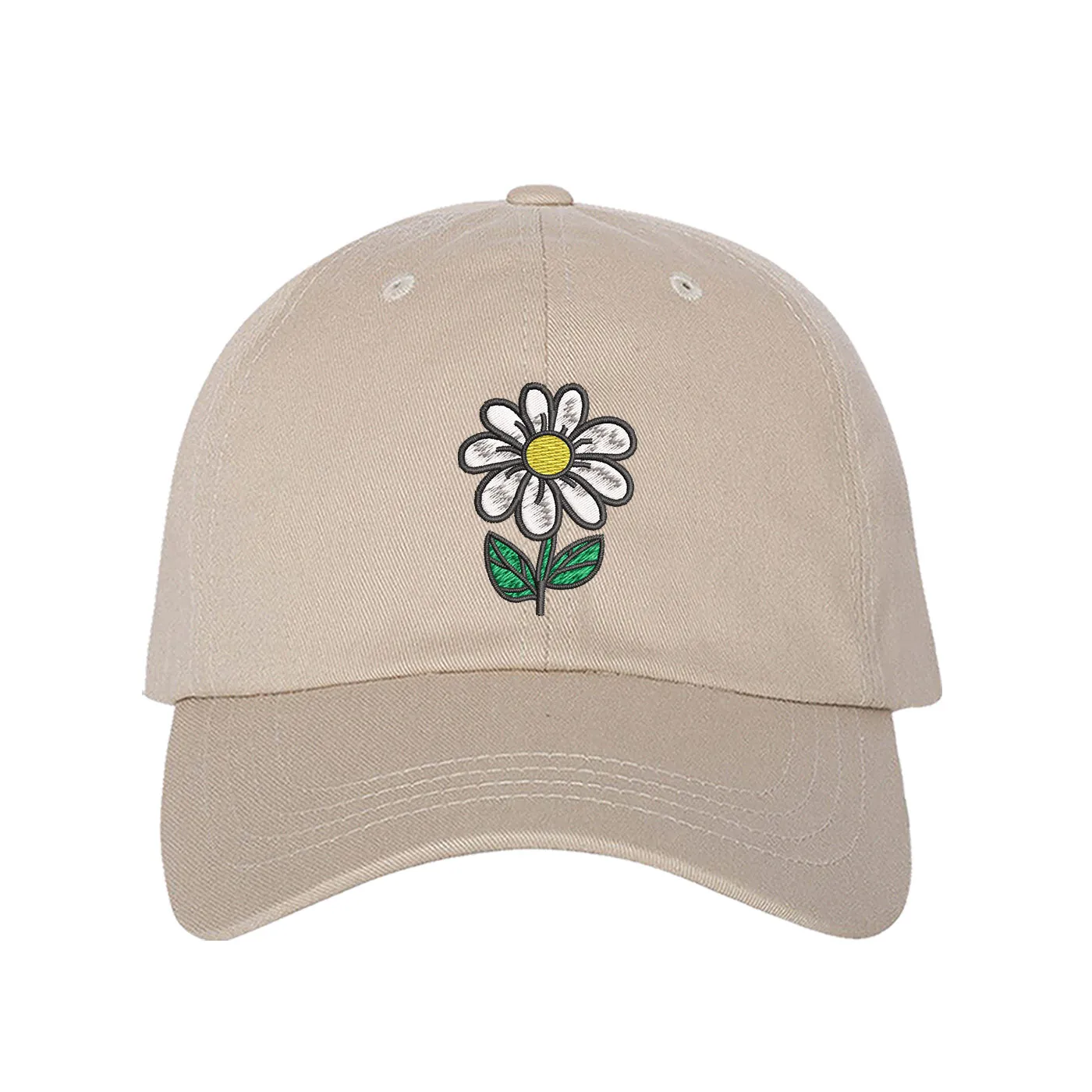 Daisy Flower Baseball Hat - Spring Flower Baseball Cap