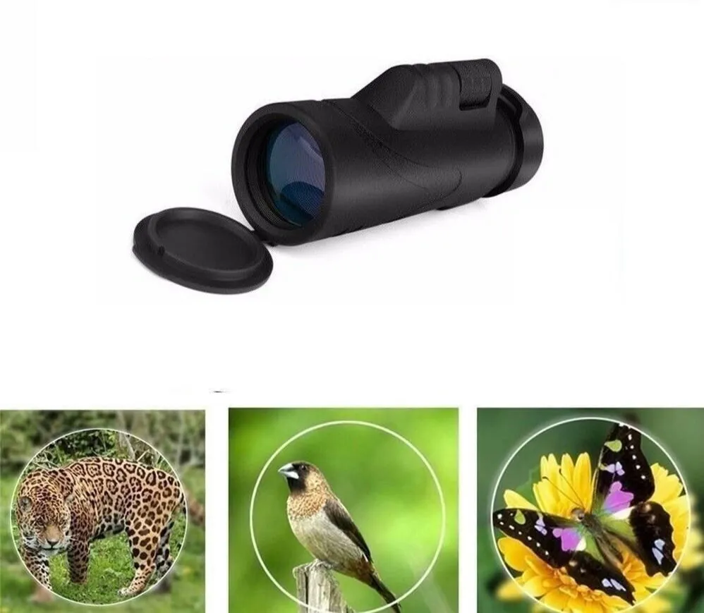 Day Night Vision 40X60 HD Optical Monocular Hunting Camping Hiking Telescope