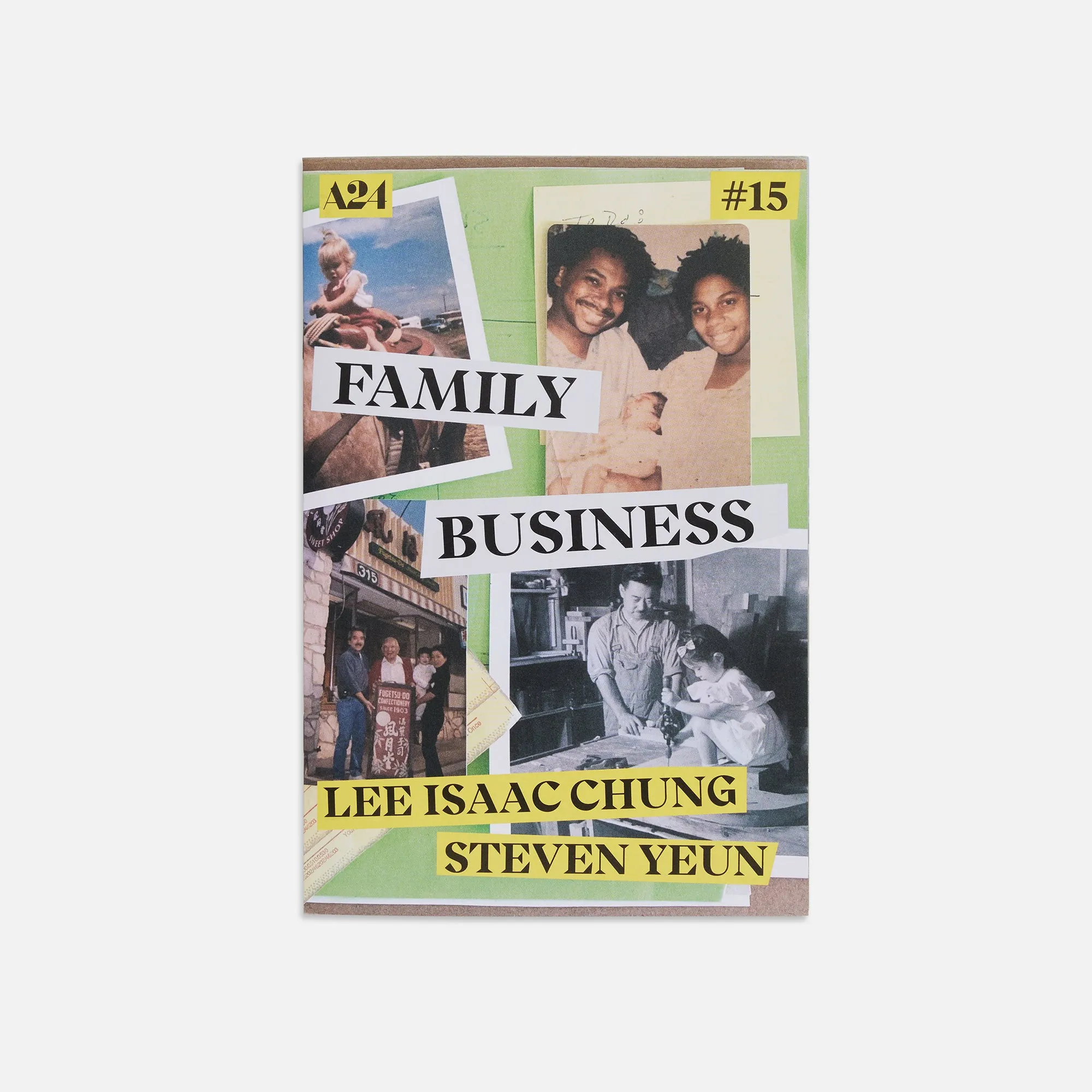 Family Business Zine by Lee Isaac Chung & Steven Yeun