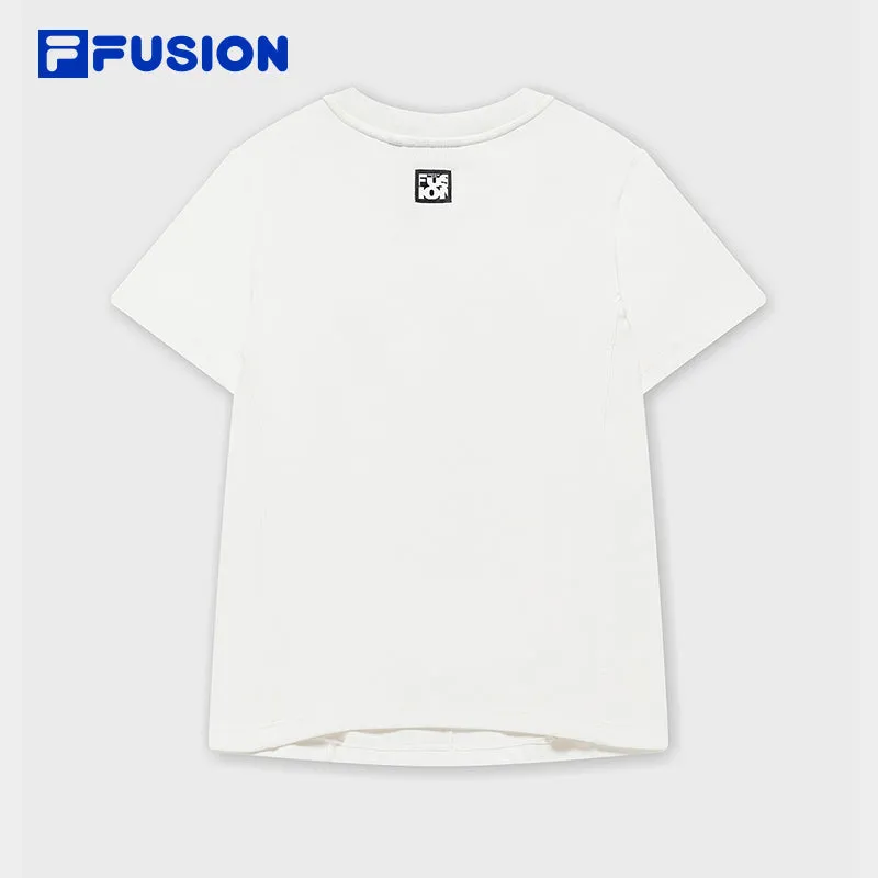 FILA FUSION INLINE WORKWEAR 1 Women Short Sleeve T-shirt (White)