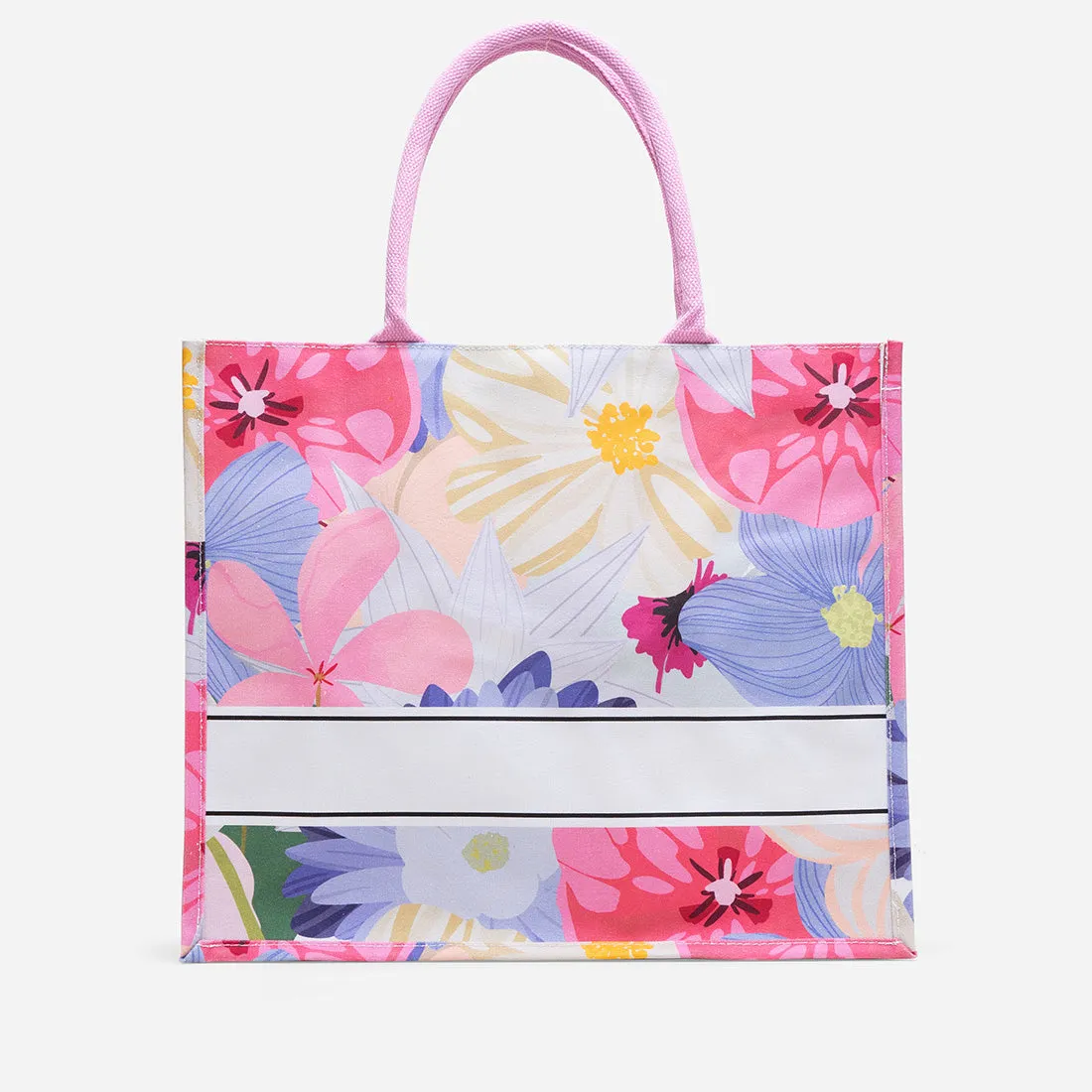 Full Bloom Canvas Tote Bag