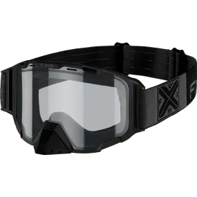 FXR Maverick Goggle Black Ops with Clear Lens