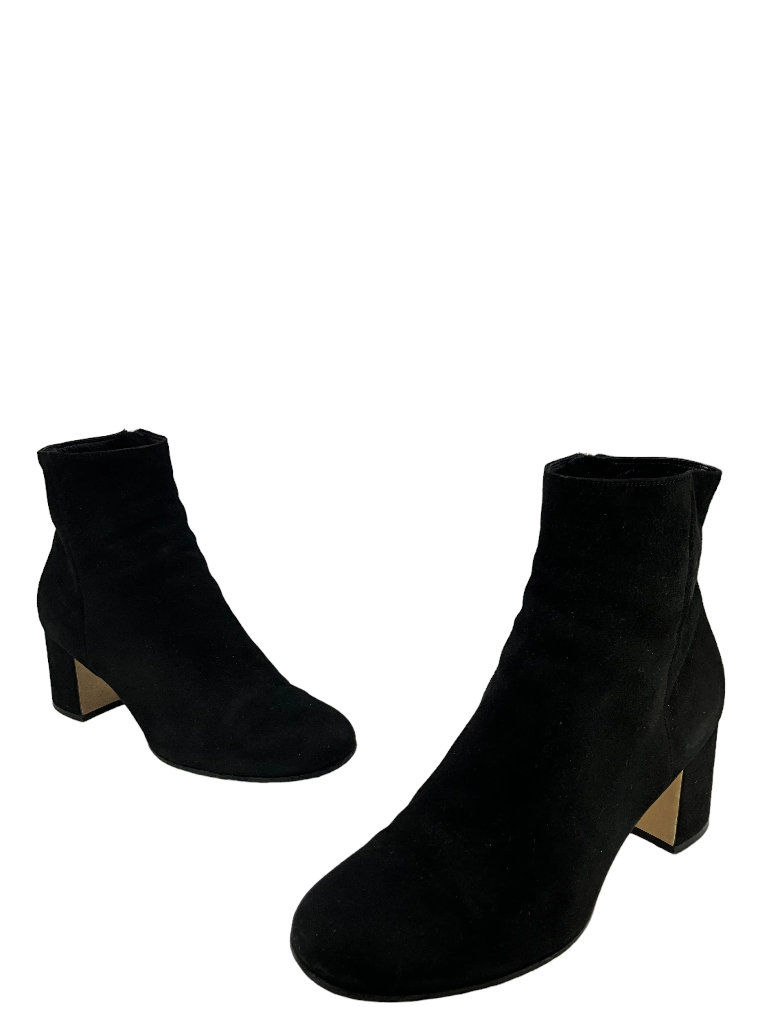 Gianvito Rossi Black Suede Booties Size 9