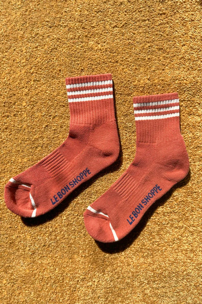 Girlfriend Socks - Terracotta