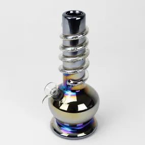 GLASS BONG- DAY DREAM 22cm OIL SLICK BLACK S/GLASS