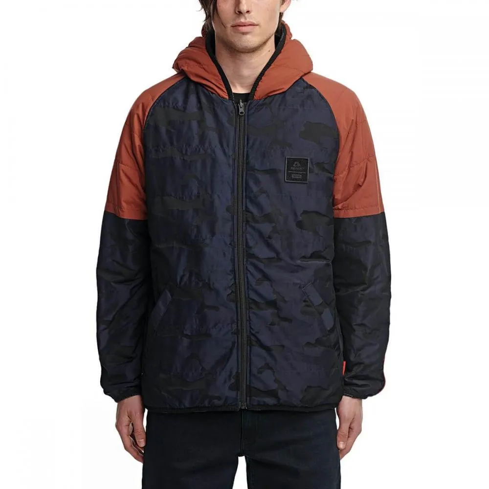 Globe men's reversible jacket in black Polartec GB02037000