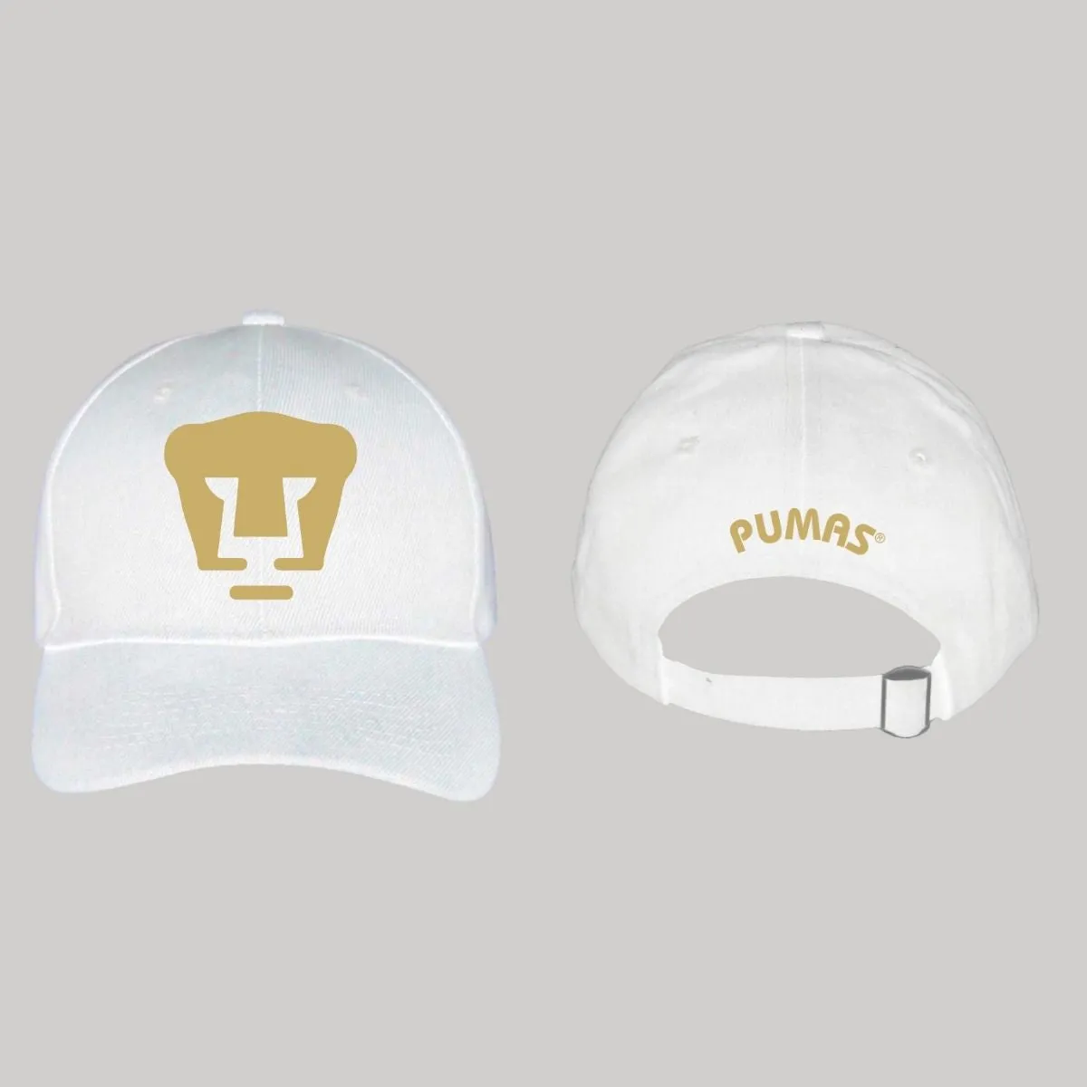 Gorra Pumas UNAM Hombre Mujer Ajustable Logo Dorado 1 Vinil