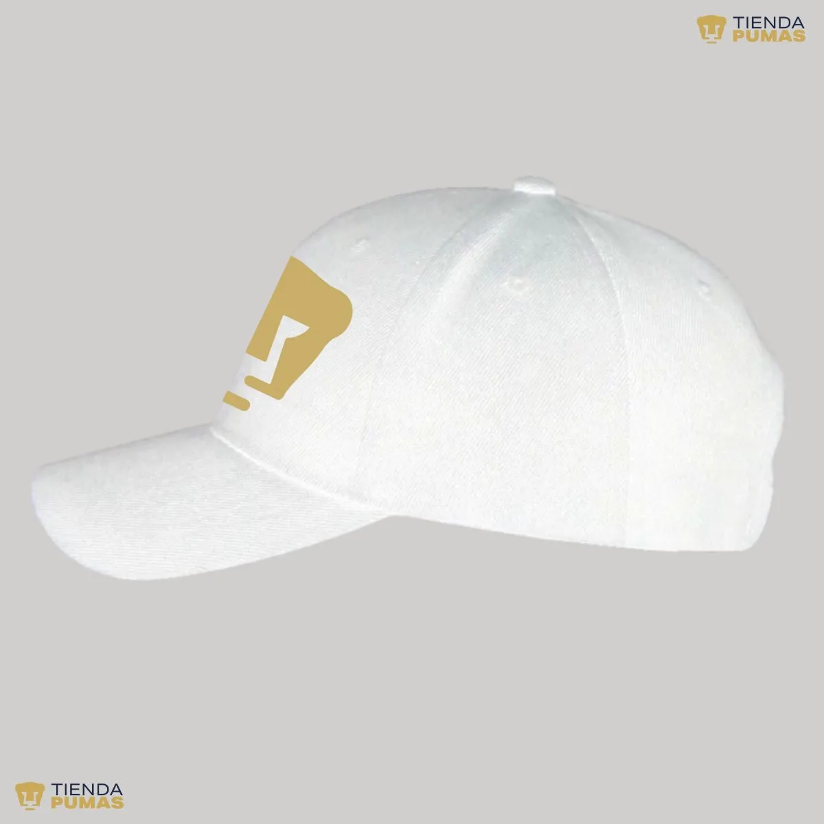 Gorra Pumas UNAM Hombre Mujer Ajustable Logo Dorado 1 Vinil