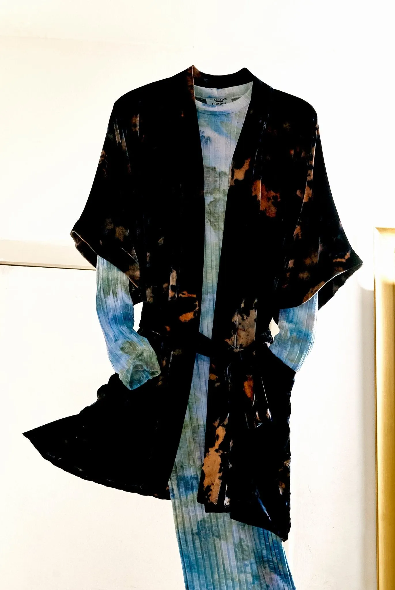 Half Moon Kimono in Velvet