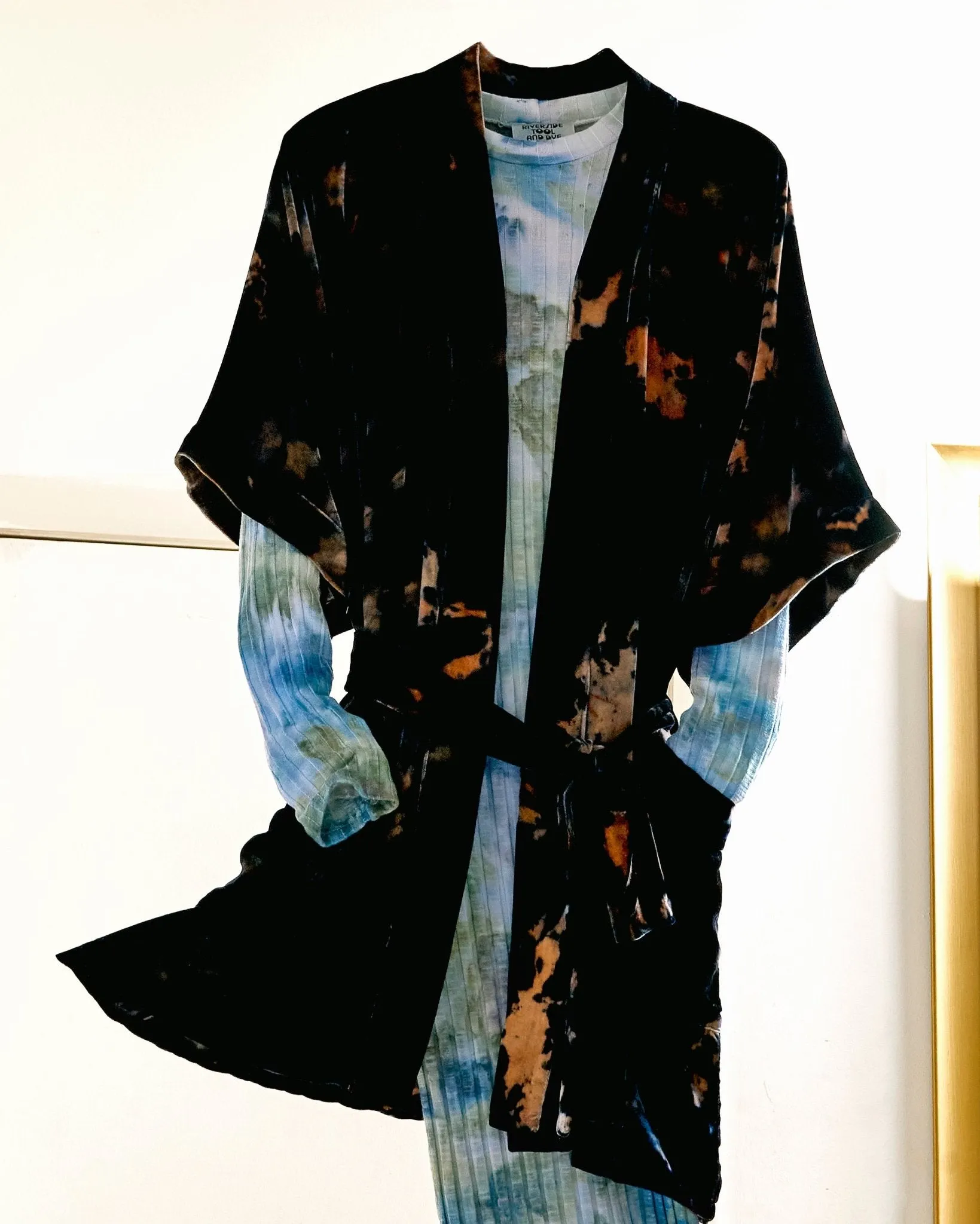 Half Moon Kimono in Velvet