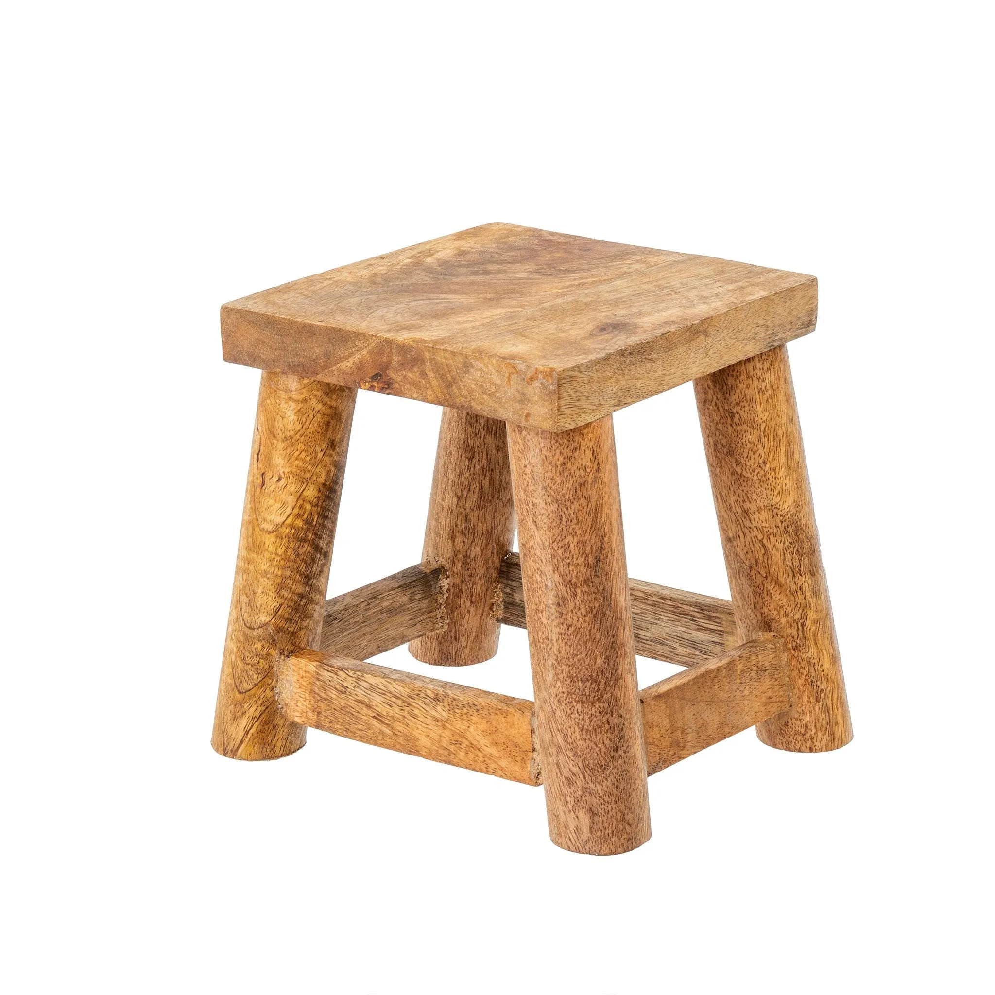 Heirloom Wooden Pedestal Stools